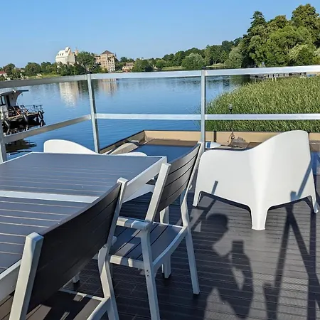 Waterview - Schwimmendes Auf Dem Wasser Mit Blick Zur Havel, Inkl Motorboot Zur Nutzung Furstenberg-Havel