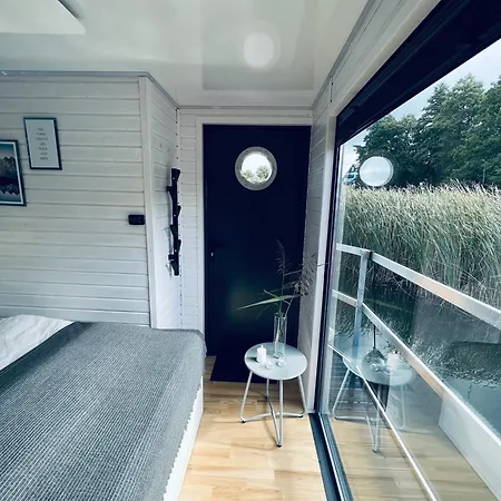 船屋 Waterview - Schwimmendes Auf Dem Wasser Mit Blick Zur Havel, Inkl Motorboot Zur Nutzung Fürstenberg-Havel