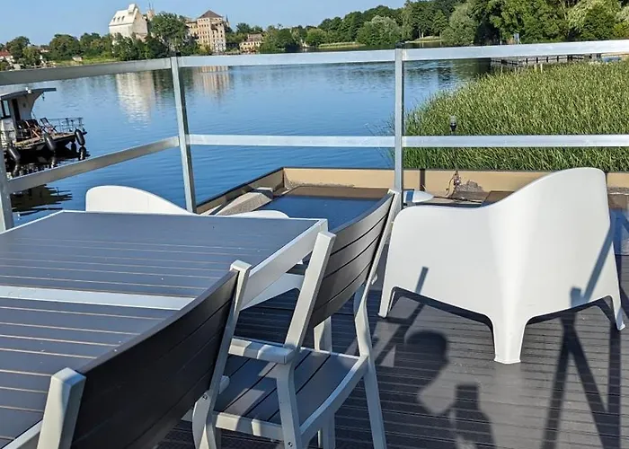 Waterview - Schwimmendes Auf Dem Wasser Mit Blick Zur Havel, Inkl Motorboot Zur Nutzung Fürstenberg-Havel