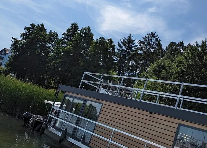Waterview - Schwimmendes Auf Dem Wasser Mit Blick Zur Havel, Inkl Motorboot Zur Nutzung *