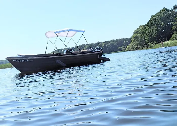 Waterview - Schwimmendes Auf Dem Wasser Mit Blick Zur Havel, Inkl Motorboot Zur Nutzung
