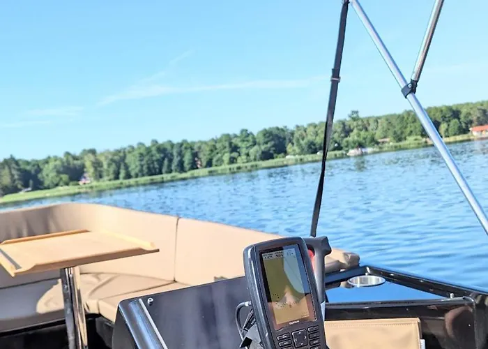 بوتيل Waterview - Schwimmendes Auf Dem Wasser Mit Blick Zur Havel, Inkl Motorboot Zur Nutzung Fürstenberg-Havel