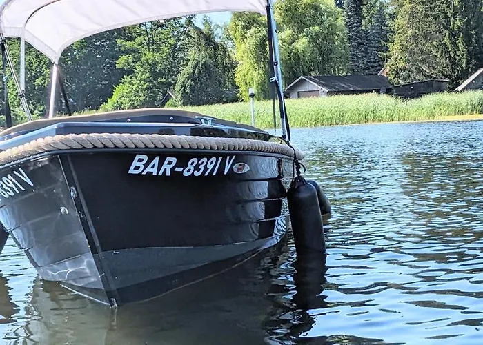 Båthotell Waterview - Schwimmendes Auf Dem Wasser Mit Blick Zur Havel, Inkl Motorboot Zur Nutzung