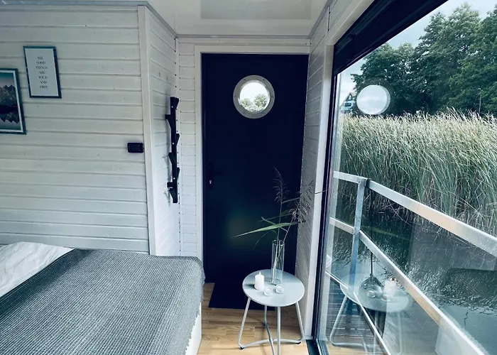 بوتيل Waterview - Schwimmendes Auf Dem Wasser Mit Blick Zur Havel, Inkl Motorboot Zur Nutzung Fürstenberg-Havel