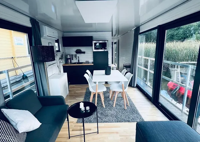 Båthotell Waterview - Schwimmendes Auf Dem Wasser Mit Blick Zur Havel, Inkl Motorboot Zur Nutzung Fürstenberg-Havel